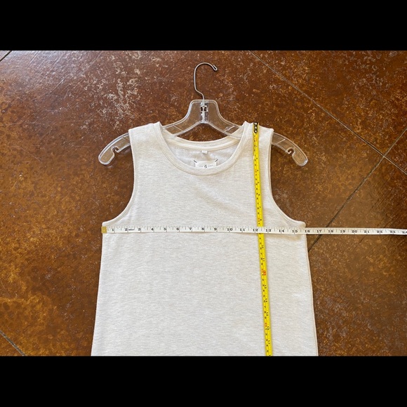 Lou & Grey Signature Soft Sleeveless Dress XS Cream - Picture 6 of 14